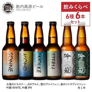 胎内高原ビール6種6本セット