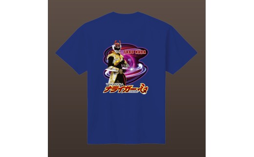 ナライガー Tシャツ Mサイズ ブルー 片面プリント 非売品（ふるさと納税限定デザイン） 奈良県 奈良市 なら 23-014