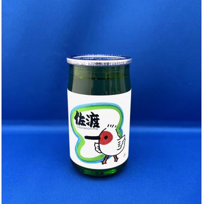 ふるさと納税 佐渡市 佐渡の空を羽ばたく朱鷺を描いた　塚本酒店オリジナル　佐渡トキラベル　北雪吟醸720mlとカップ酒6本 |  | 01