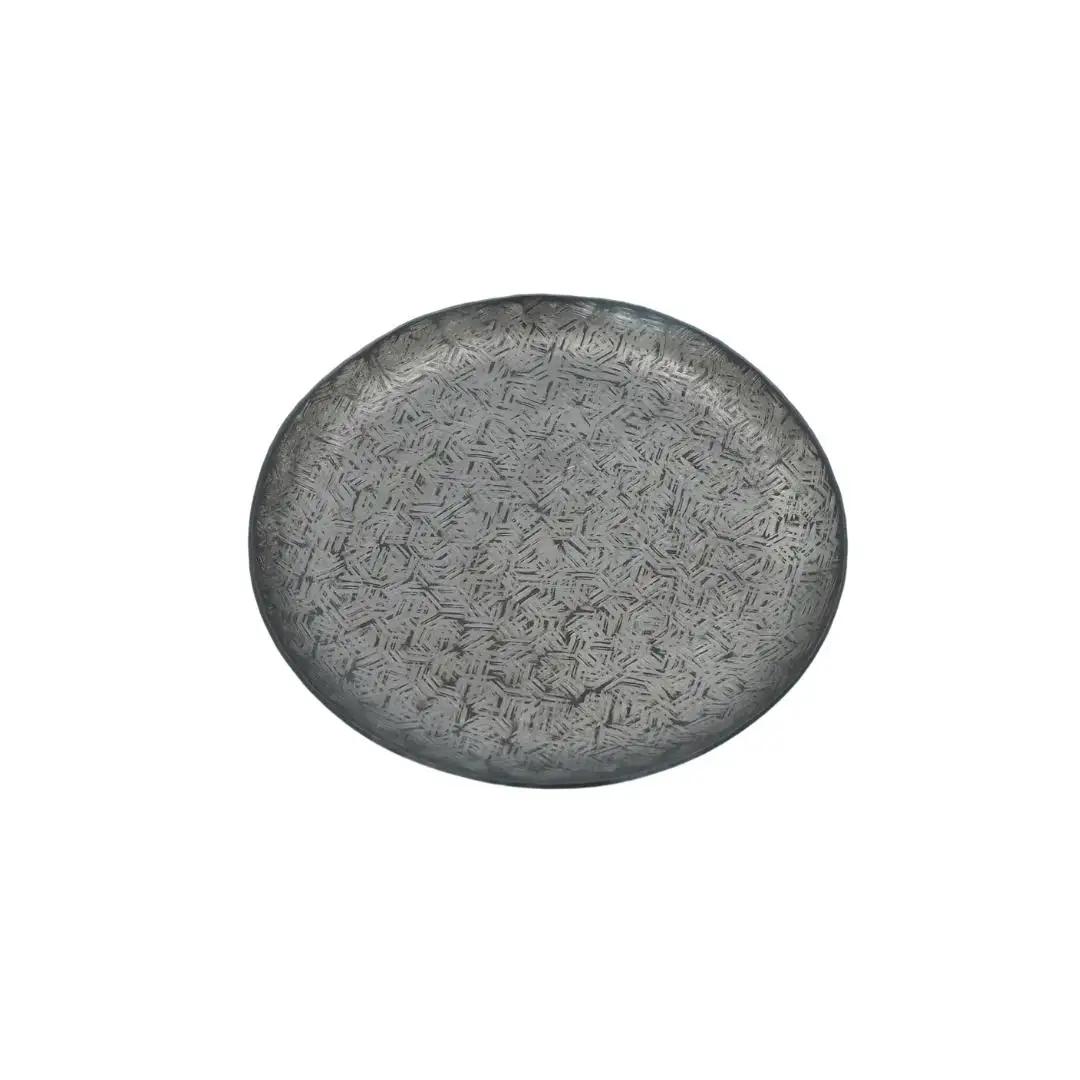 鎚起銅器 豆皿 交刃(こうば) 鎚起銅器 燕三条製 伝統工芸 日本工芸 金工 一点物 職人手作り 皿 小皿 食器 プレゼント ギフト お祝い 敬老【022S043】