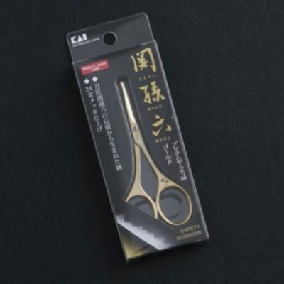 ふるさと納税 関市 関孫六　ゴールドハサミ(セーフティ【先丸タイプ】) |  | 03