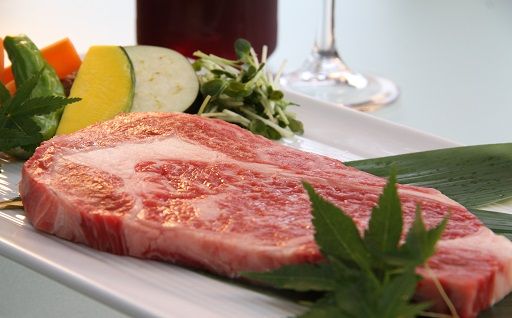 ステーキ食べ比べ (ロース・モモ×各2枚計600g) 豊後・米仕上牛 ステーキ 牛肉 肉 もも ロース ブランド牛 九州 国産 和牛 【スピード発送】