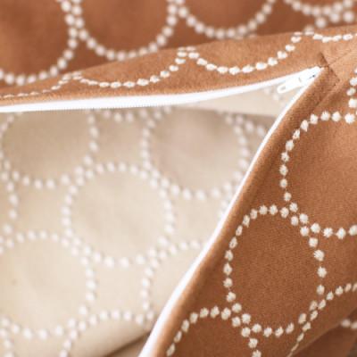 ふるさと納税 藤枝市 ミニクッション 長方形 タンバリン生地 キャメル (if1052) |  | 02