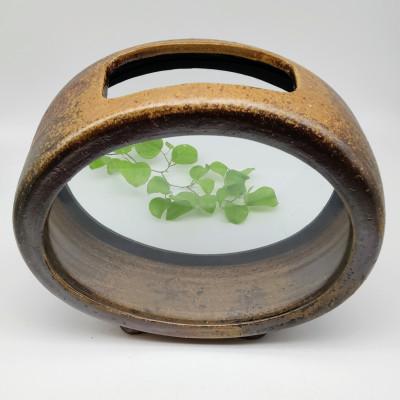 ふるさと納税 備前市 備前焼アクア備前足付き(登り窯)