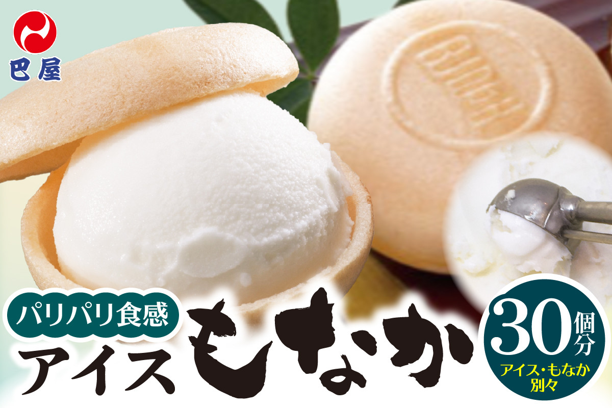 
            アイスもなか30個セット
          