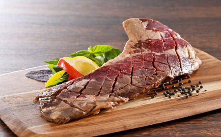 【数量限定】牛肉 ハラミ 一本漬け 冷凍 1kg（500g×2本）【MD0000002】  （ 牛 牛肉 ハラミ 一本漬け 人気 ふるさと納税 ）