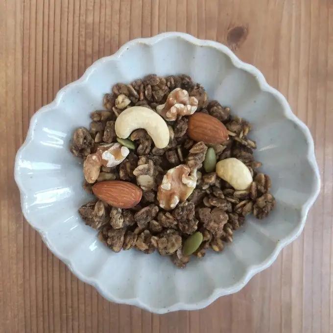 コーヒーの里山グラノーラ 150g×3袋｜愛媛県 久万高原町産 手作り グラノーラ シリアル オートミール ナッツ フルーツ入り 朝食 おやつ トッピング 国産