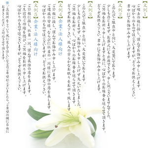 贈答用香水系お線香塗箱詰合せ（清香10把）1箱