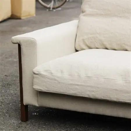 Cloud Sofa 2.5人掛け (クラウドソファ) リネン【SWOF】_雑貨・日用品 椅子・チェア・ソファ 家具・インテリア _【配送不可地域：離島・沖縄県】【1431446】