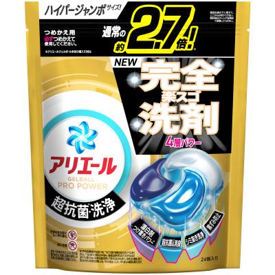 ふるさと納税 藤岡市 P&G　アリエールジェルボールプロパワー　つめかえハイパージャンボサイズ(24個入り)×5個 |  | 01
