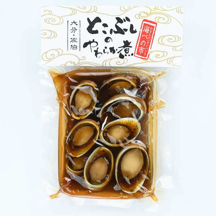 【ふるさと納税】とこぶしのやわらか煮 (計200g) 魚介 貝 とこぶし トコブシ おつまみ 惣菜 常温【opba009】【海べ】