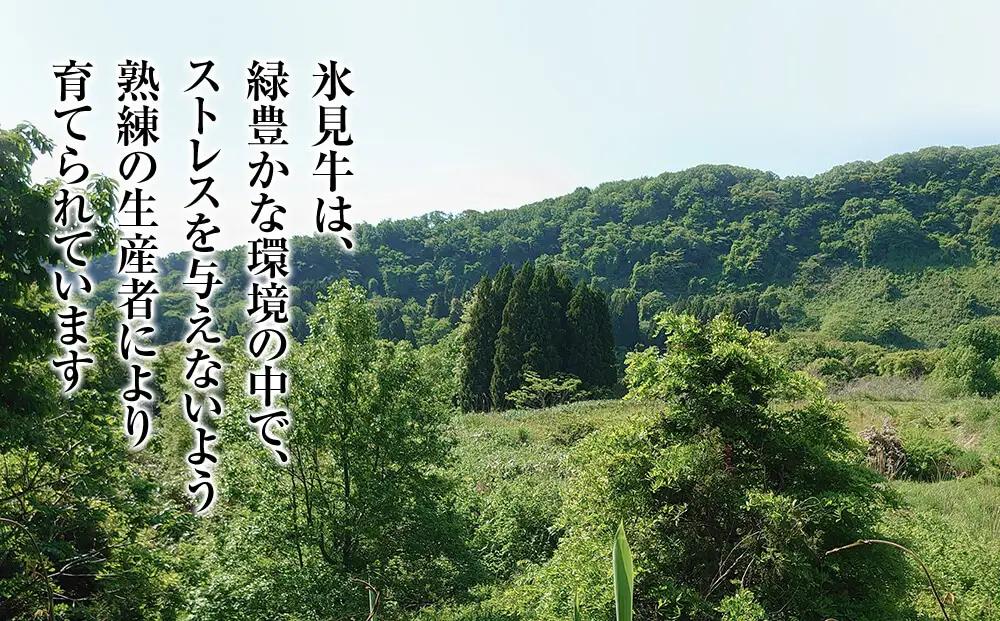 A4ランク以上！氷見牛のももを使ったサイコロステーキ2390g〈冷凍〉
