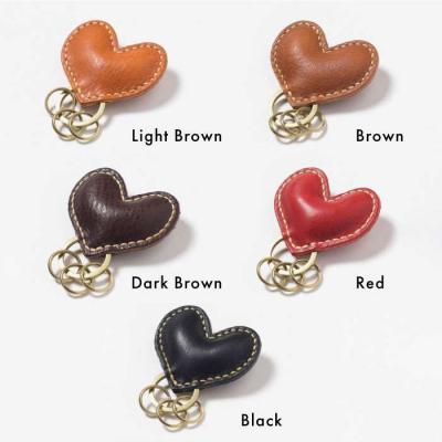 ふるさと納税 糸島市 DURAMハートキーホルダー本革9034(名入れ不可)【Duram Factory】[AJE018] |  | 03