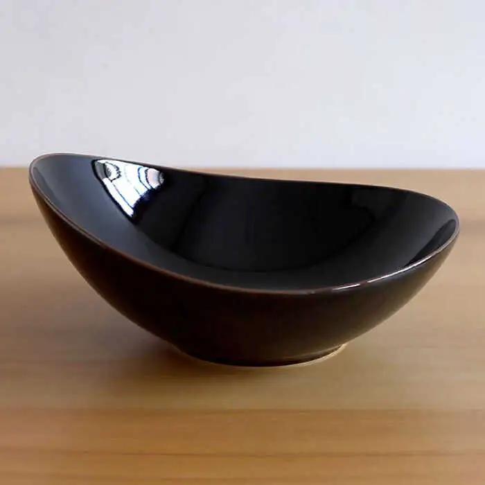 【白山陶器】【グッドデザイン賞受賞】CARVEボール(LL) 天目[TA132]