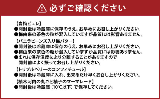 熊本 ・ 人吉 球磨 地域よりお届け！ コンフィチュール 8本 セット 青梅 梅バター イチゴ ブルーベリー ラズベリー 柚子 マーマレード 梅 桃 白ワイン 甘夏 ブラッドオレンジ 桃 フルーツ