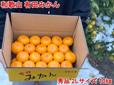 ［秀品・サイズ2L］和歌山有田産！早生みかん≪10kg≫［予約販売］［数量限定］まる隆果樹園