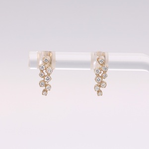 AQ-266　LB-22　KeriA K10　ラボグロウン　ダイヤモンド　ピアス　アクセサリー　ジュエリー　プレゼント