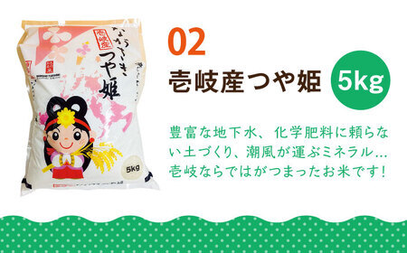 壱岐産 つや姫 5kg・旬の野菜 5品[JBO003] 野菜 米