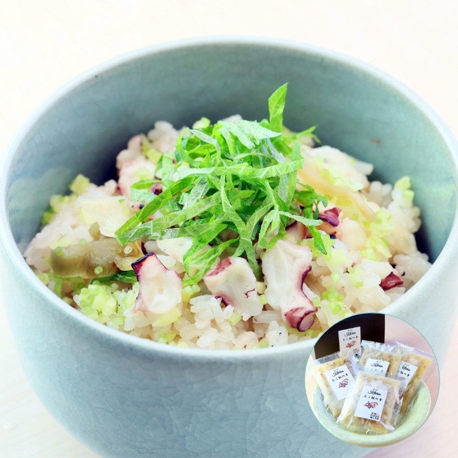 ＜天草FOOD LAB＞たこ飯の素 240g×4袋