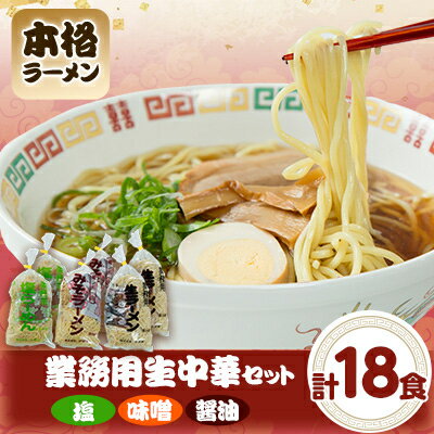 【ふるさと納税】業務用生中華セット(3種類各2個)【配送不可地域：離島】【1487579】