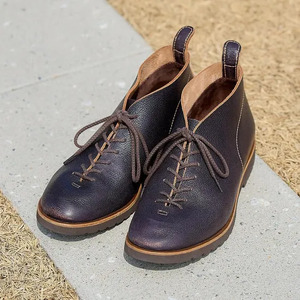 KTO-4007 一枚革ハイカット ブラック　メンズ ファッション 靴 シューズ 本革　24.5cm～27.5cm 25.5cm