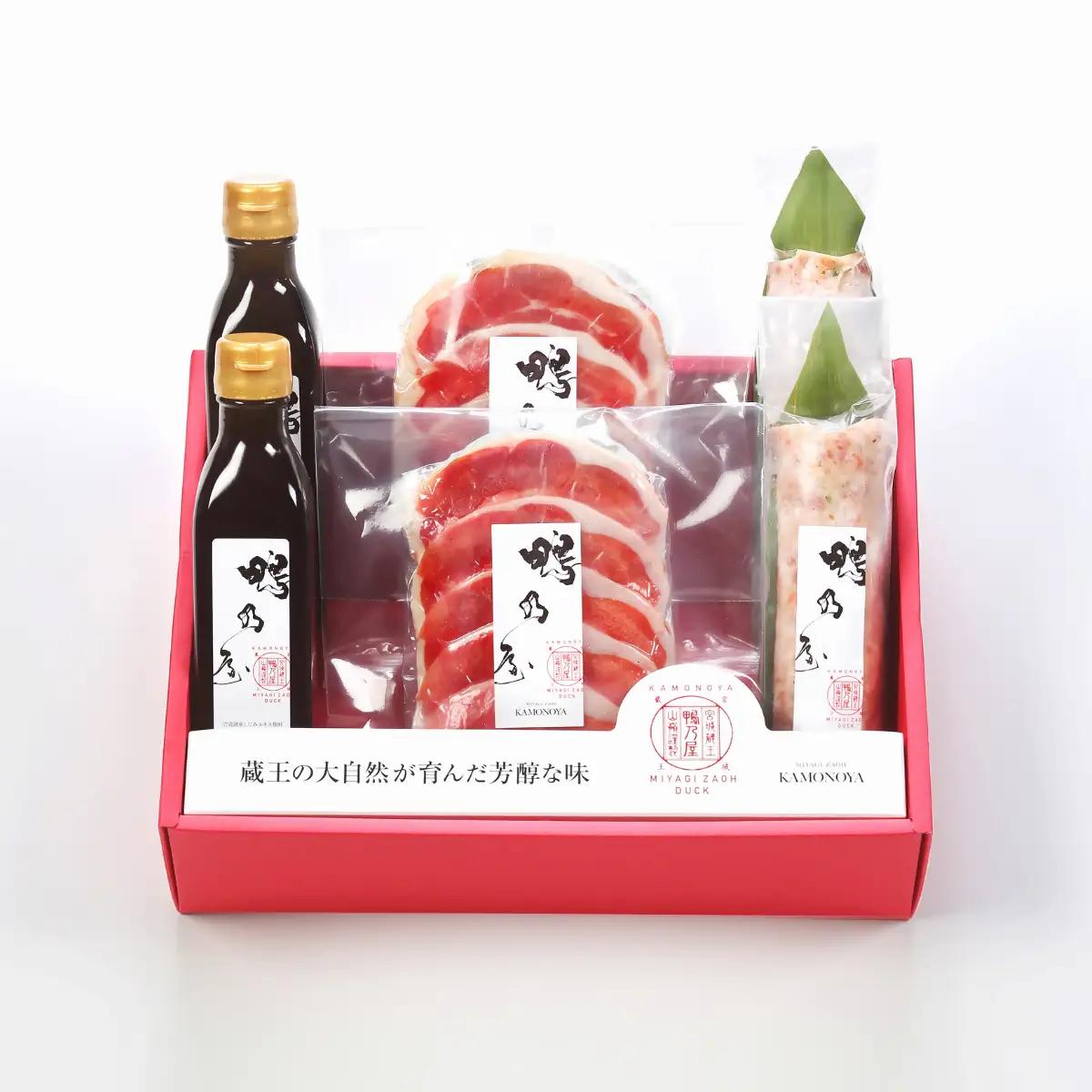 ＜鴨乃屋＞　氷温®熟成 あい鴨鍋セット (2～3人前×2回分)