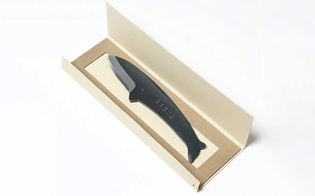 ミニナイフ くじらナイフ ナガスクジラ ケース付き