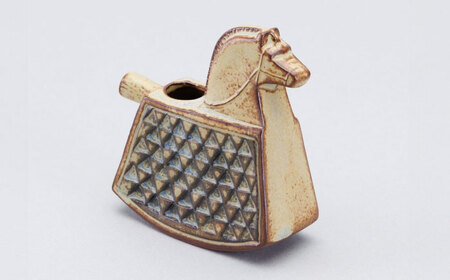 かしわ窯　一輪挿し　馬【1541741】