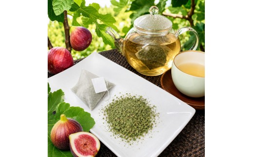 
いちじくの葉茶～いちじく農家が作るお茶～ [№5990-0682]

