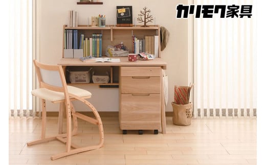 カリモク家具『学習デスクセット：ピュアナチュールF』SU3300(SS3320) AU0310 SU0367 XT2401 [1158] 家具 国産 デスク 学習デスク カリモク家具 karimoku 木製 日本製 学習机 子供部屋 キッズインテリア 机 つくえ 男の子 女の子 シンプル