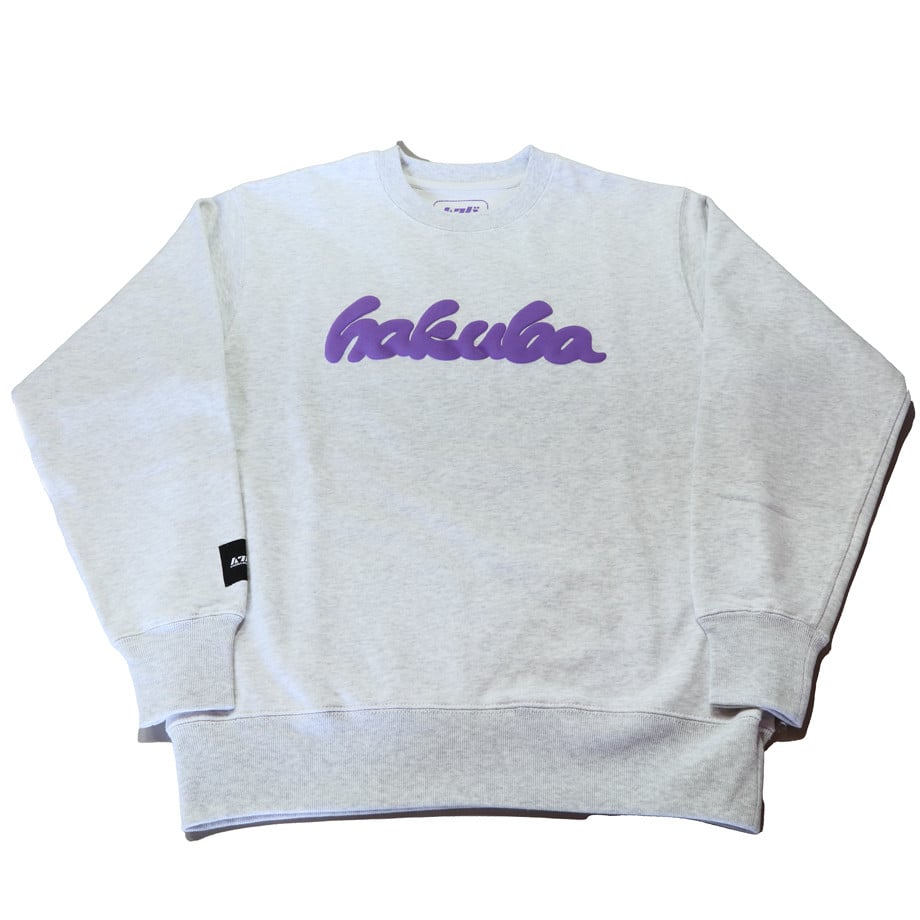
            HAKUBA ORIGINAL 発泡プリントスウェット(ユニセックス) 　サイズ：M/L/XL/XXL　カラー：アッシュ/ブラック　長野県白馬村/ 綿100%　トレーナー　メンズ　レディース　アウトドア　スポーツ　ファッション　【P0130513】
          
