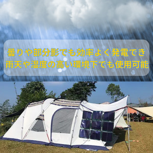 折り畳み式ソーラーパネルと蓄電池【picoGrid＋】