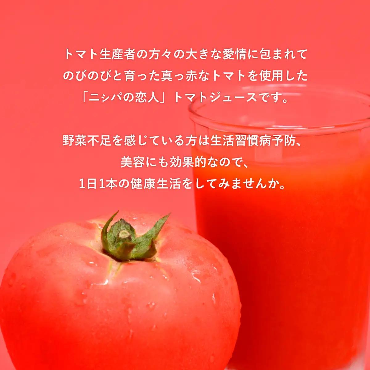 【定期便】完熟生食用トマトの旨味たっぷり！“贅沢濃厚”「ニシパの恋人」トマトジュース有塩　60缶 毎月×3回 【ふるさと納税 人気 おすすめ ランキング トマトジュース トマト とまと 健康 美容 飲