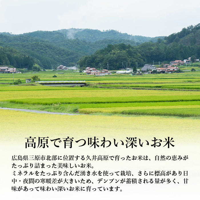 【6ヵ月定期便】令和６年度新米 お米マイスターがお届けする あきさかり 10kg あきさかり 白米  コメ 精米 広島県産あきさかり  169013