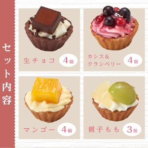 定期便 5ヶ月 フレッシュ タルト 専門店  STYLE 岡山みに たると 詰め合わせ 15個入り ケーキ タルト 詰合せ お菓子 スイーツ