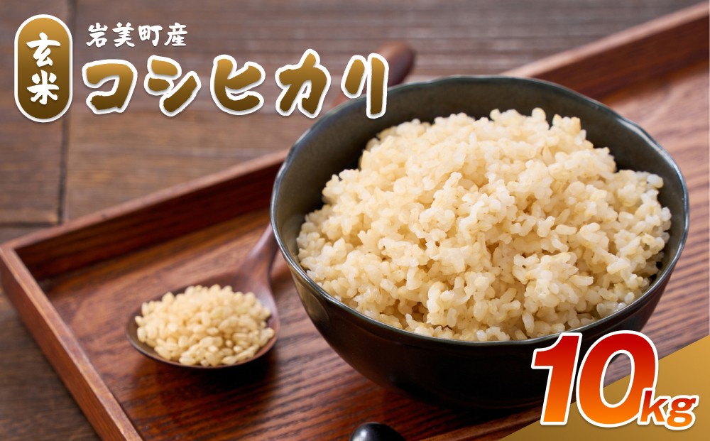 
                  岩美町太田産コシヒカリ（玄米）10kg｜鳥取 岩美 お米【31032】
                