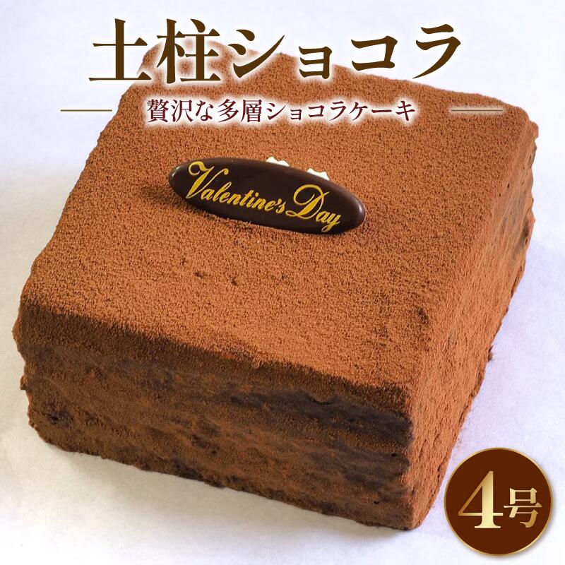 【ふるさと納税】 日時指定可 チョコケーキ ショコラケーキ 4号 冷凍 プレート付き 洋菓子 焼菓子 スイーツ チョコレート チョコ お菓子 おやつ バター 卵 たまご 誕生日 記念日 結婚記念日 ギフト プレゼント バレンタイン 贈答 送料無料 徳島県 阿波市 CAKE EXPRESS