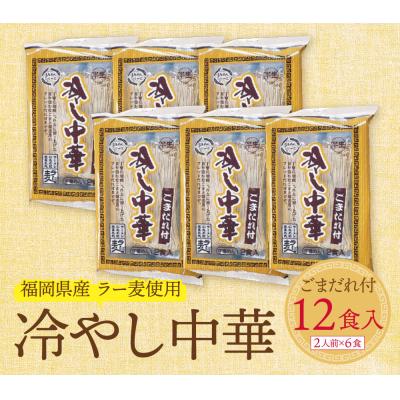 ふるさと納税 福智町 《先行受付》【4〜8月発送】福岡県産ラー麦 冷し中華(ごまだれ付) |  | 01