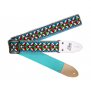 【ギターストラップ】Elara Straps Stained Glass Pacific Blue　ギター　ベース　アコースティックギター　アコギ　エレキギター　エレキ　ギターストラップ　ベースストラップ　エララストラップ