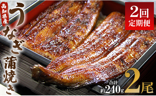 うなぎ 定期便 2回 うなぎ蒲焼き120g 2尾(無頭) 魚介 国産 海鮮 魚 かばやき 鰻 ウナギ 惣菜 おかず お手軽 加工品 加工食品 冷凍 Wun-0023