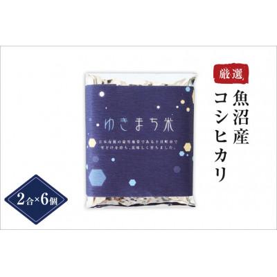 ふるさと納税 十日町市 ゆきまち米(精米)2合(300g)×6個　〈厳選された新潟県魚沼産コシヒカリ〉　令和8年度米 |  | 01