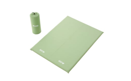 55セルフインフレートマット・DUO 　キャンプ、アウトドア、防災でも使える!　72884181【1605781】