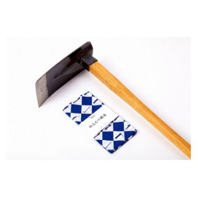 ふるさと納税 能登町 能登の鍛冶屋　鉄鼻緒鍬(角)