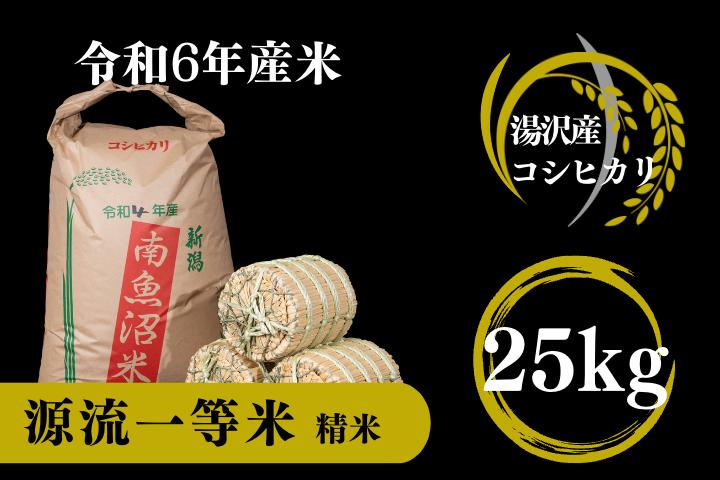 
【令和6年産】源流一等米 南魚沼産コシヒカリ 精米 25kg 食味ランキング特A受賞 産地直送 中屋ふぁーむの【湯沢産コシヒカリ】
