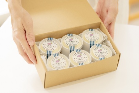 おなすのはいったキャラメルミルクプリン 6個入