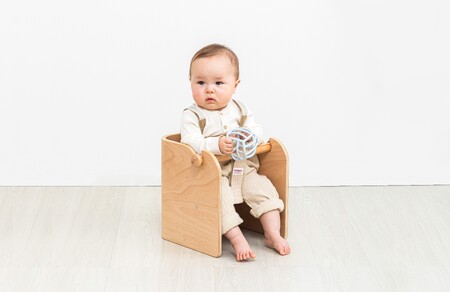 HOPPL【アウトレット】コロコべビーチェアWH