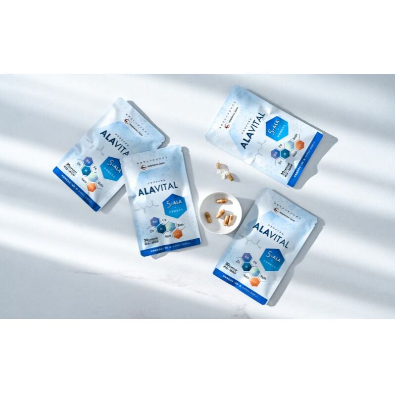 アラヴァイタル（5-ALAサプリメント）30粒入り おまとめ4個セット 健康食品 アミノ酸 健康 ヘルシー  美容 人気 厳選  袋井市