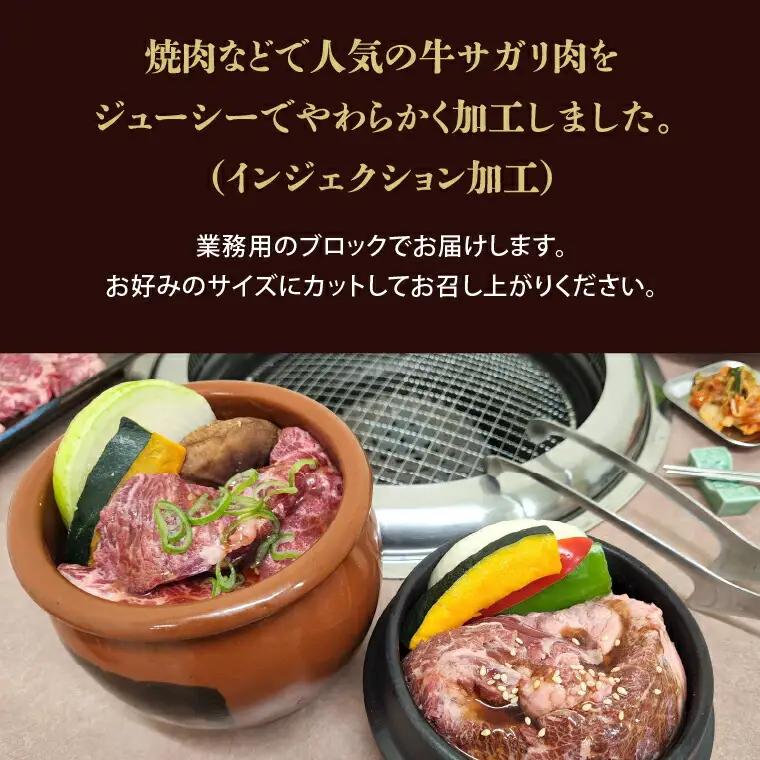 牛肉 【匠の技術】 サガリブロック 3kg / 業務用 