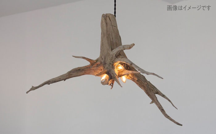 3Bulb Driftwood pendantlight ペンダントライト 糸島市 / WOOD\'ARBRE(ウッドラヴル)【TIME】 インテリア 照明 [ADC005] インテリア 照明 間接照