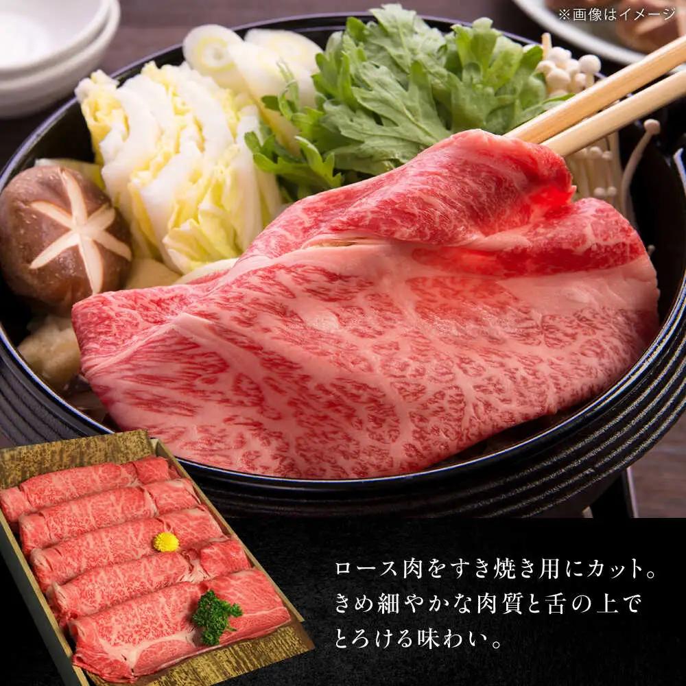 近江牛 ロースすき焼き用 1kg・サーロインステーキ200g×5枚 計2kg BIBH002 近江牛
